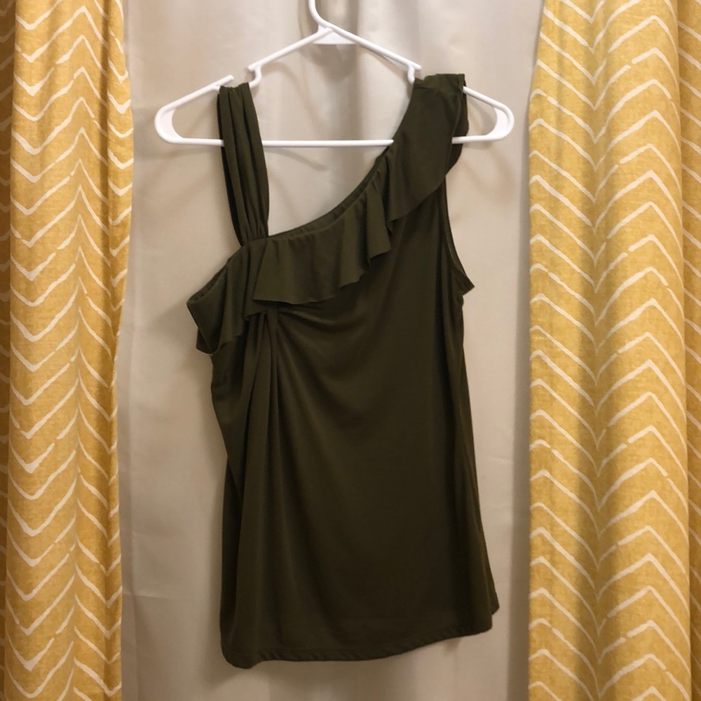 Olive Green Tank Top